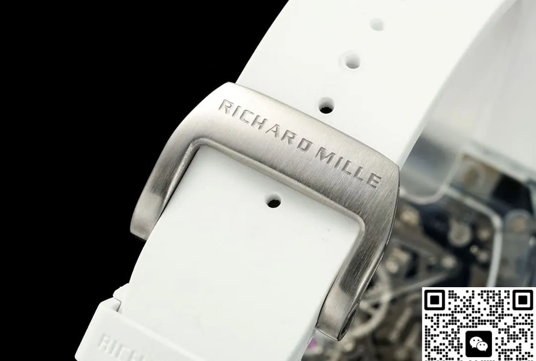 RM Factory Richard Mille RM56-02 Tourbillon White strap 1:1 Best Edition Replica Watch