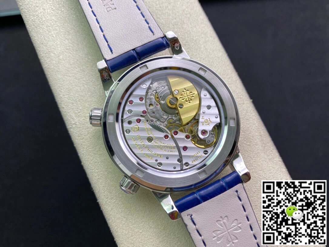 Patek Philippe Grand Complications 6102P-001 AI Factory 1:1 Best Edition Replica Watch Leather Strap
