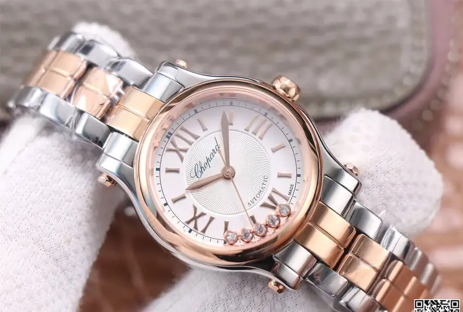 Chopard Happy Diamonds 278573-6014 YF Factory 1:1 Best Edition Replica Watch White Dial