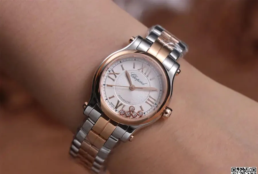 Chopard Happy Diamonds 278573-6014 YF Factory 1:1 Best Edition Replica Watch White Dial