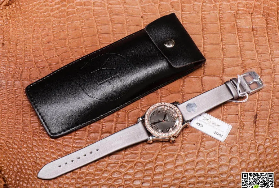 Chopard Happy Sport 278559-3003 YF Factory 1:1 Best Edition Replica Watch Diamond Bezel