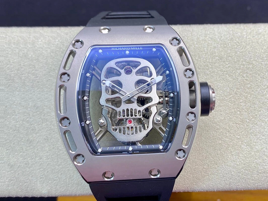 Richard Mille RM052 Tourbillon EUR Factory 1:1 Best Edition Replica Watch Skeleton Dial