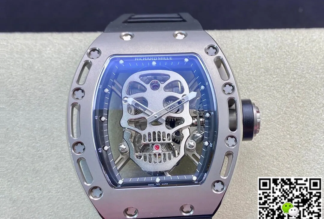Richard Mille RM052 Tourbillon EUR Factory 1:1 Best Edition Replica Watch Skeleton Dial