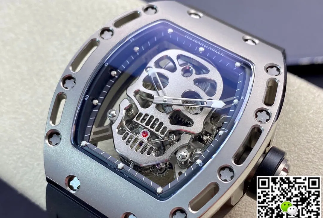 Richard Mille RM052 Tourbillon EUR Factory 1:1 Best Edition Replica Watch Skeleton Dial