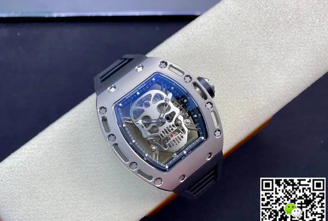 Richard Mille RM052 Tourbillon EUR Factory 1:1 Best Edition Replica Watch Skeleton Dial