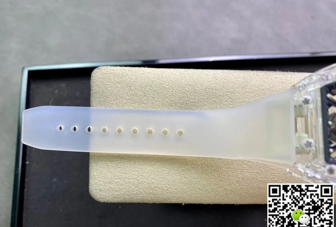 Richard Mille RM12-01 RM Factory 1:1 Best Edition Replica Watch Transparent White Strap