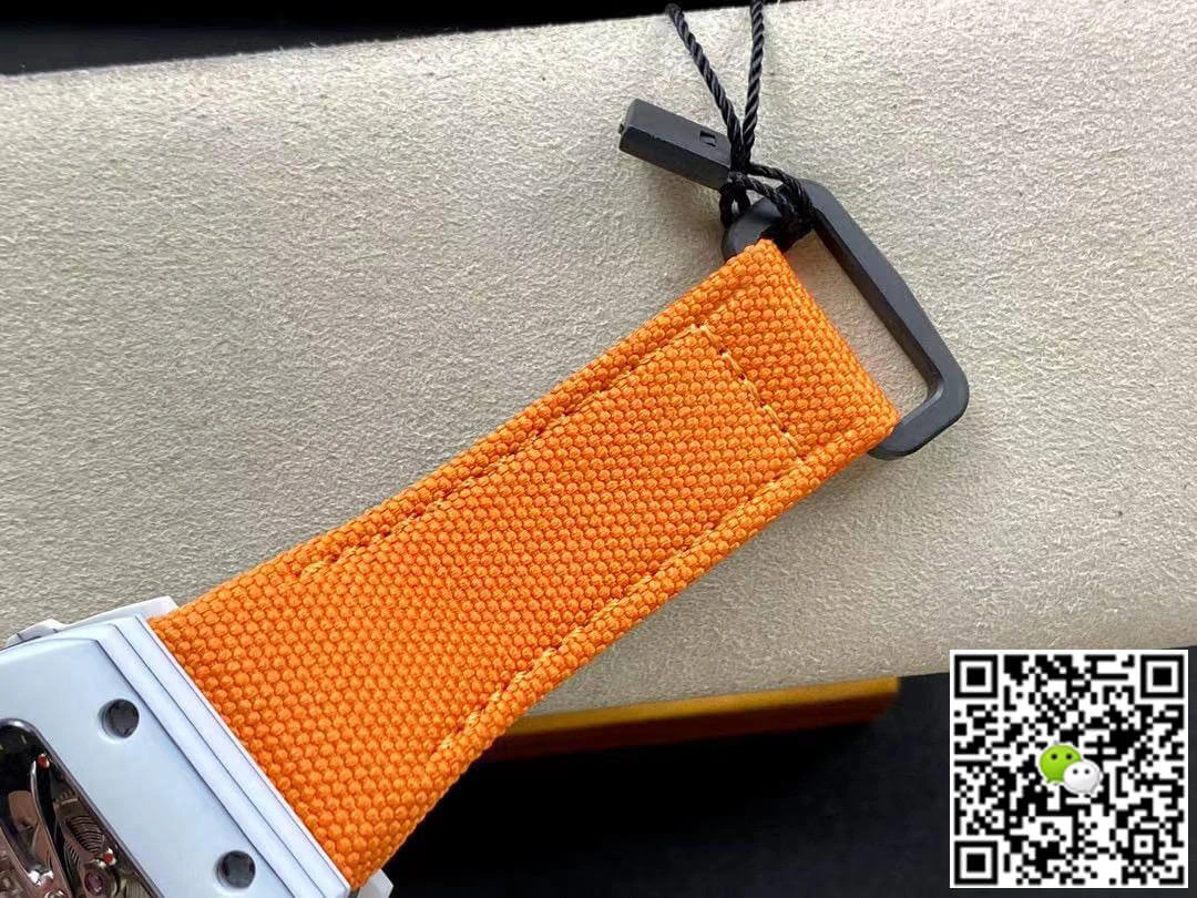 Richard Mille RM27-02 RM Factory 1:1 Best Edition Replica Watch Tourbillon Orange Strap