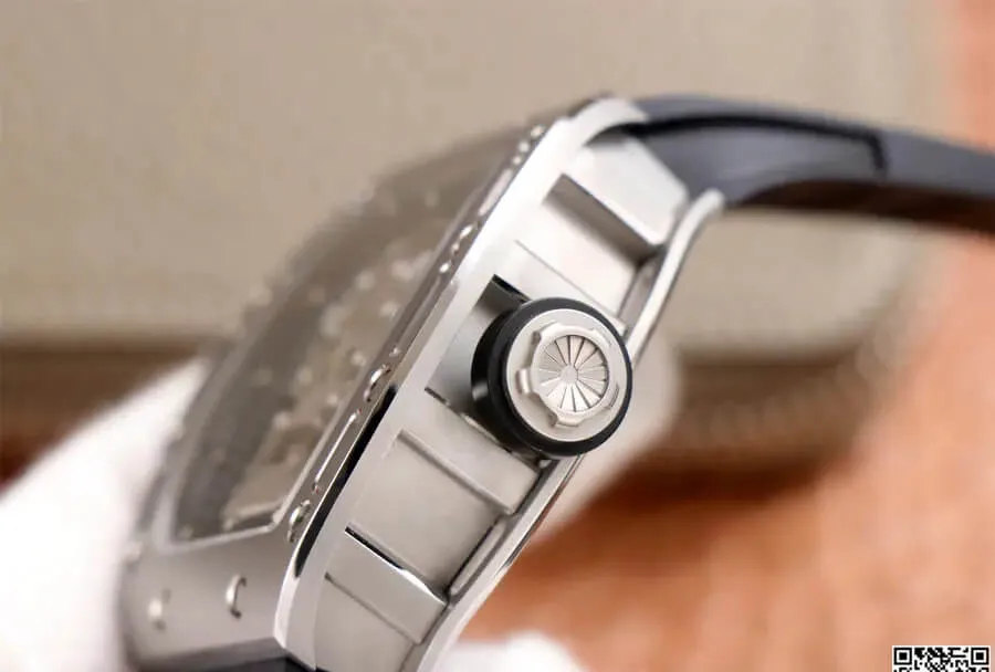 Richard Mille RM52-01 Tourbillon JB Factory 1:1 Best Edition Replica Watch Rubber Strap