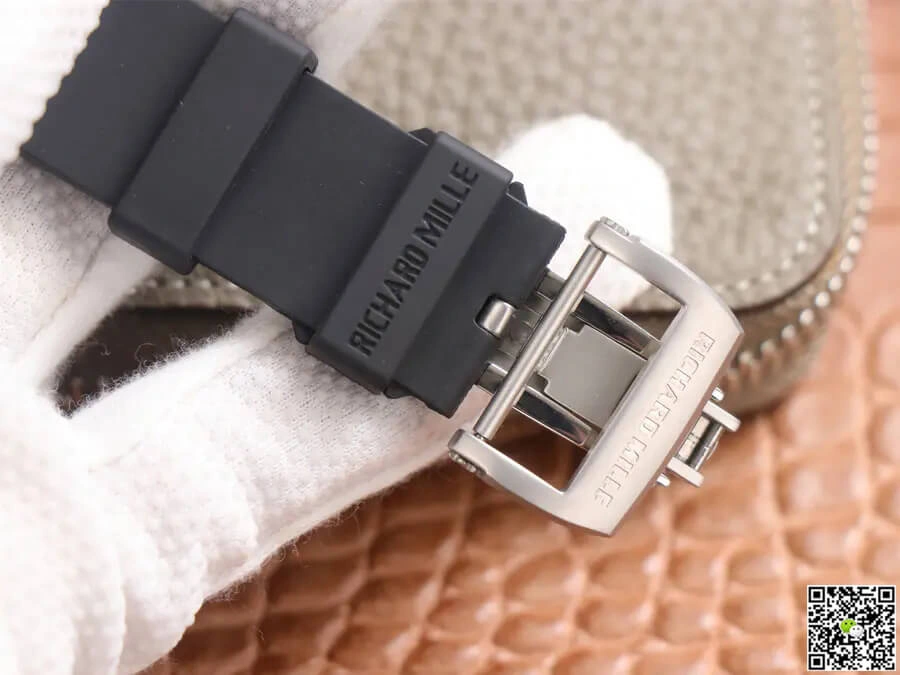 Richard Mille RM52-01 Tourbillon JB Factory 1:1 Best Edition Replica Watch Rubber Strap