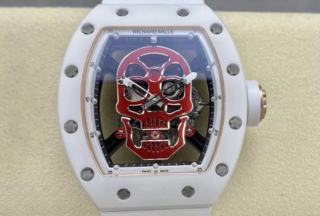Richard Mille RM52-01 YS Factory 1:1 Best Edition Replica Watch Tourbillon Rubber Strap