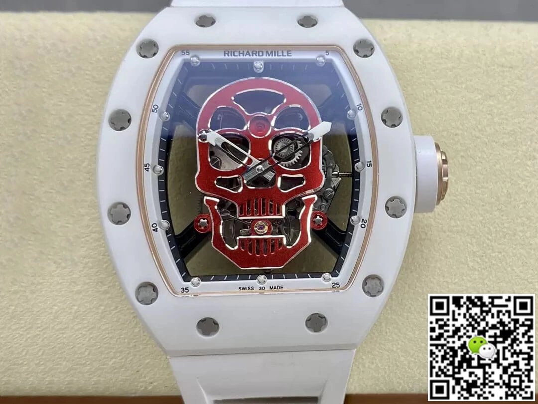Richard Mille RM52-01 YS Factory 1:1 Best Edition Replica Watch Tourbillon Rubber Strap
