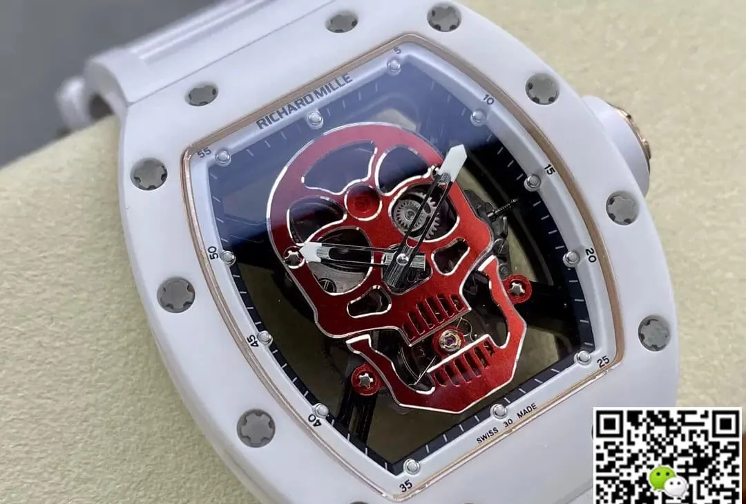 Richard Mille RM52-01 YS Factory 1:1 Best Edition Replica Watch Tourbillon Rubber Strap