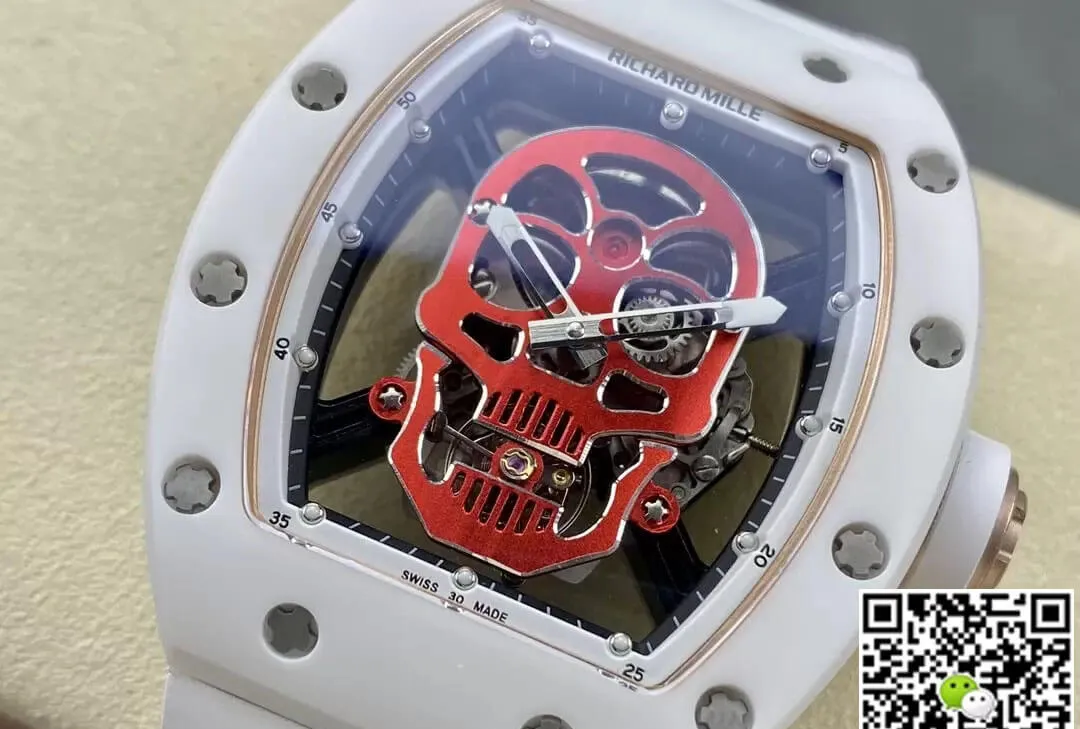 Richard Mille RM52-01 YS Factory 1:1 Best Edition Replica Watch Tourbillon Rubber Strap