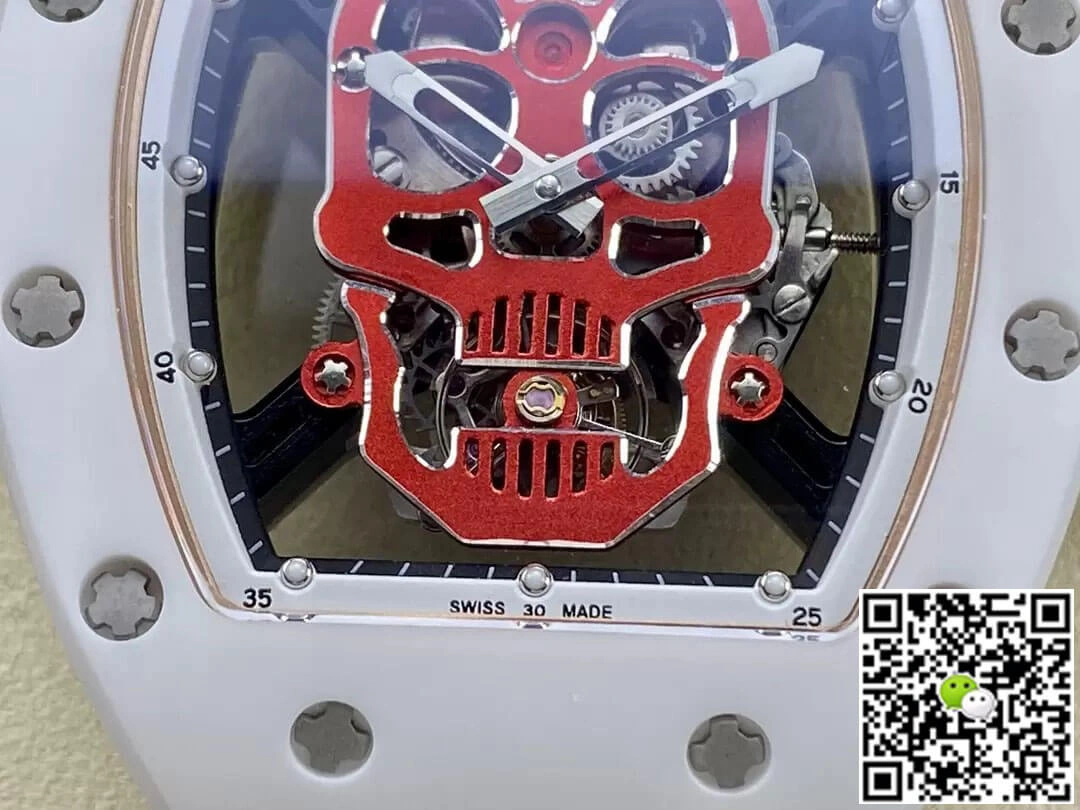Richard Mille RM52-01 YS Factory 1:1 Best Edition Replica Watch Tourbillon Rubber Strap