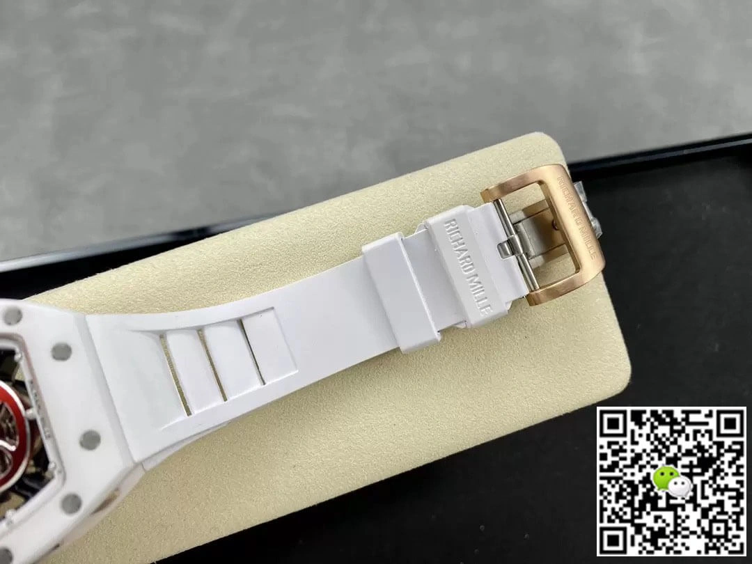 Richard Mille RM52-01 YS Factory 1:1 Best Edition Replica Watch Tourbillon Rubber Strap