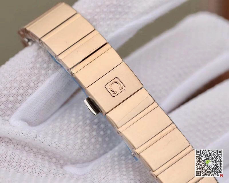 Omega Constellation 27mm Quartz Ladies 18K Rosegold TW Factory 1:1 Best Edition Replica Watch Swiss Eta Quartz 1376