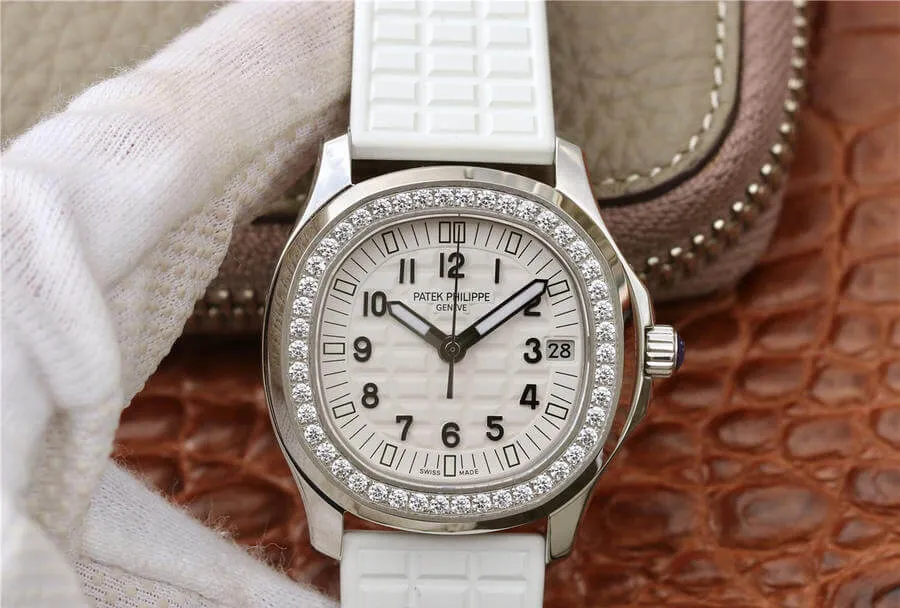 Patek Philippe Aquanaut 5067A-024 PPF Factory 1:1 Best Edition Replica Watch Diamond-Set Bezel