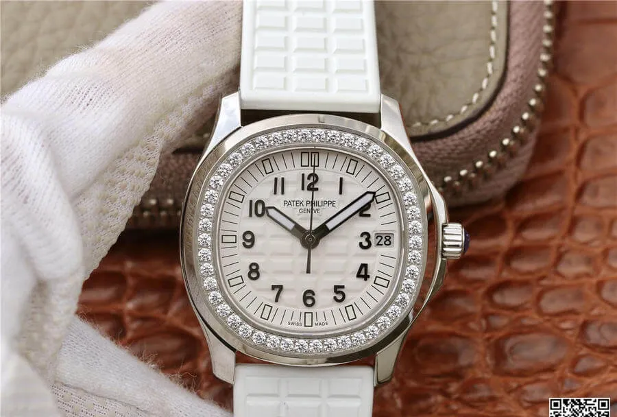 Patek Philippe Aquanaut 5067A-024 PPF Factory 1:1 Best Edition Replica Watch Diamond-Set Bezel