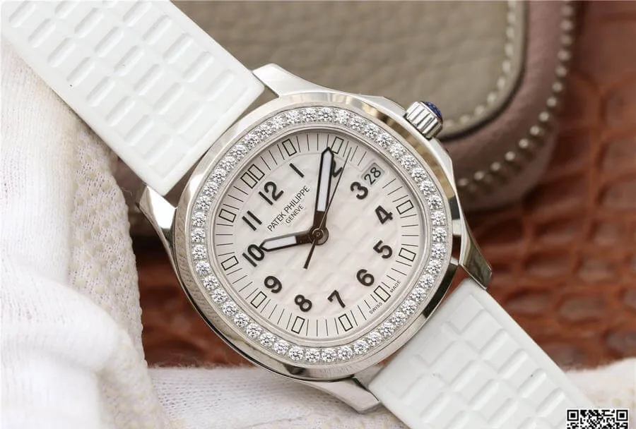 Patek Philippe Aquanaut 5067A-024 PPF Factory 1:1 Best Edition Replica Watch Diamond-Set Bezel