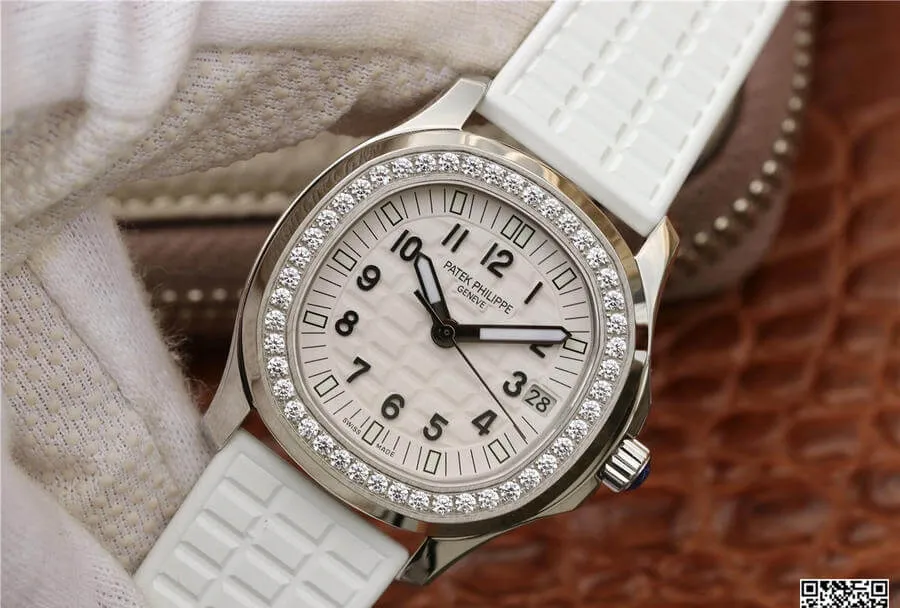 Patek Philippe Aquanaut 5067A-024 PPF Factory 1:1 Best Edition Replica Watch Diamond-Set Bezel