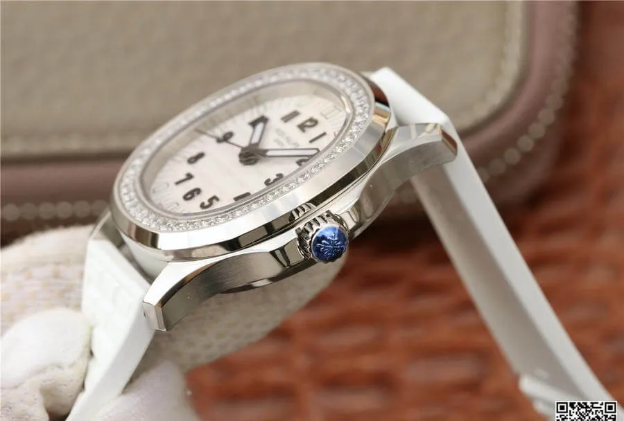Patek Philippe Aquanaut 5067A-024 PPF Factory 1:1 Best Edition Replica Watch Diamond-Set Bezel