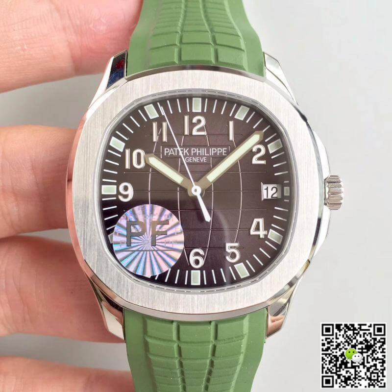 Patek Philippe Aquanaut Jumbo 5167A-008 PF Factory 1:1 Best Edition Replica Watch Swiss ETA324