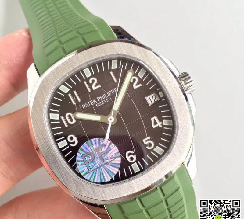 Patek Philippe Aquanaut Jumbo 5167A-008 PF Factory 1:1 Best Edition Replica Watch Swiss ETA324