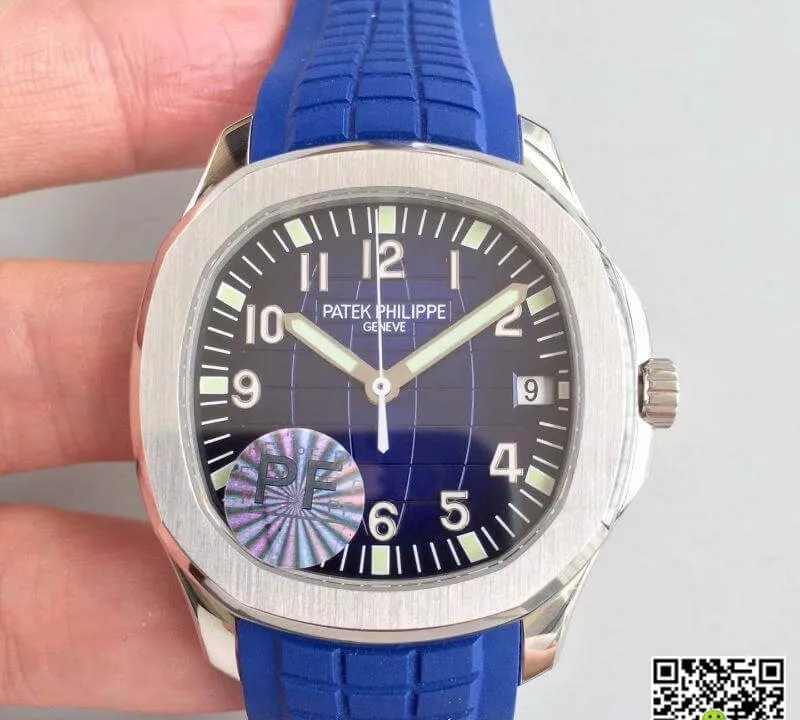Patek Philippe Aquanaut Jumbo 5168G-001 PF Factory 1:1 Best Edition Replica Watch Swiss ETA324