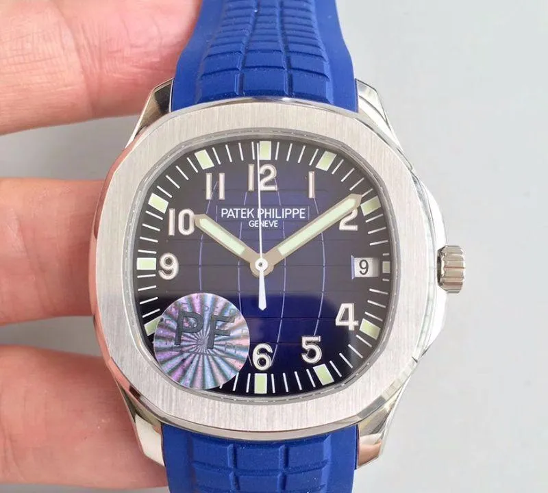 Patek Philippe Aquanaut Jumbo 5168G-001 PF Factory 1:1 Best Edition Replica Watch Swiss ETA324