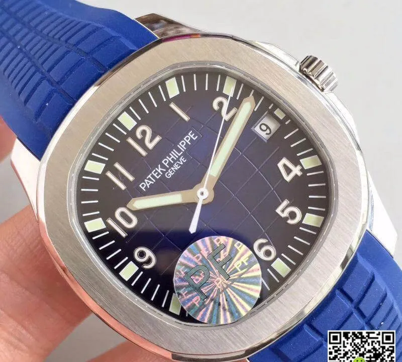 Patek Philippe Aquanaut Jumbo 5168G-001 PF Factory 1:1 Best Edition Replica Watch Swiss ETA324