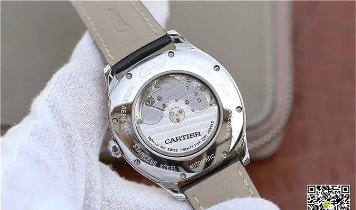 Drive De Cartier Moonphase WSNM0008 1:1 Best Edition Replica Watch Stainless Steel Bezel
