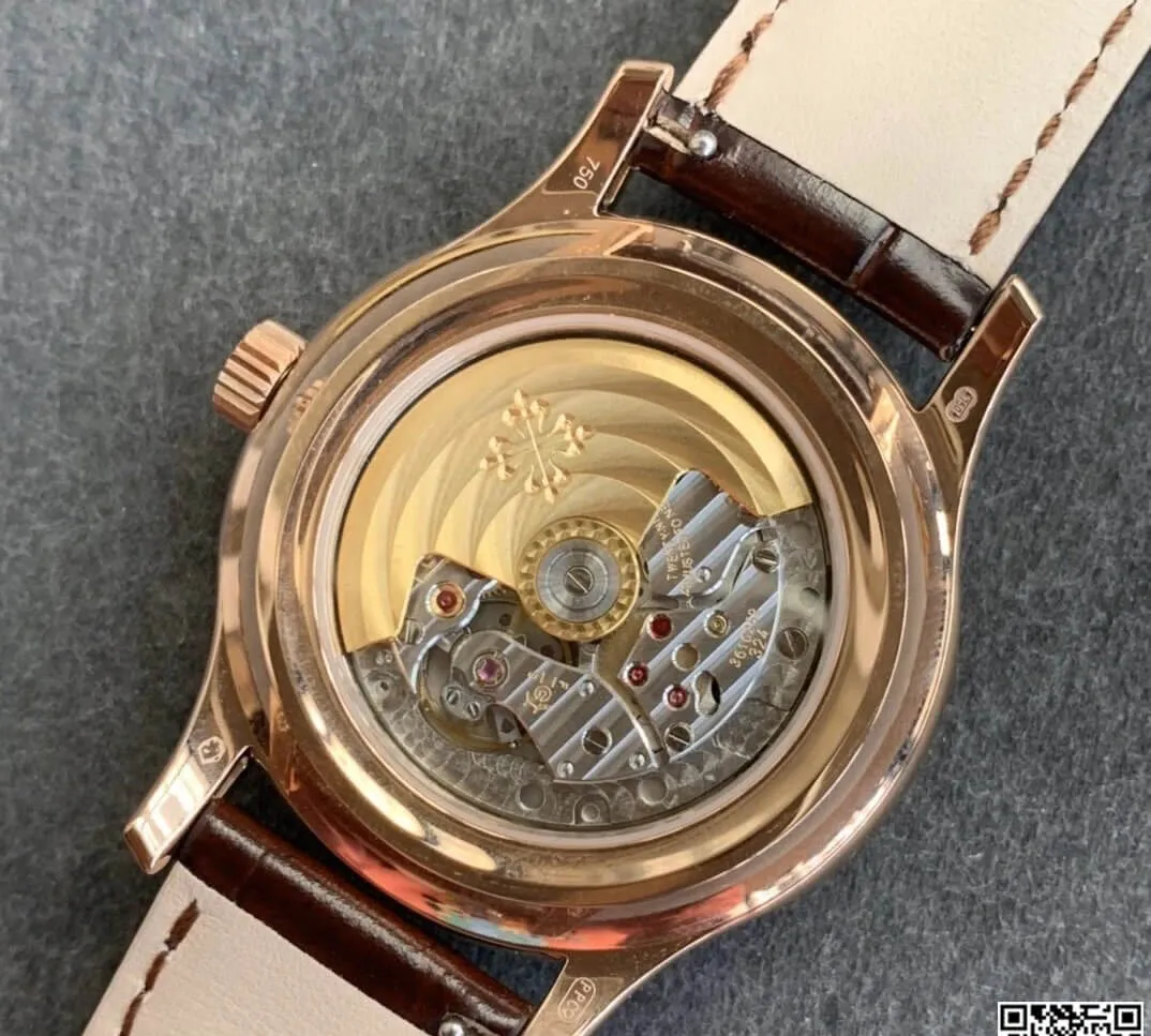 Patek Philippe Complications 5205R-010 GR Factory 1:1 Best Edition Replica Watch Leather Strap