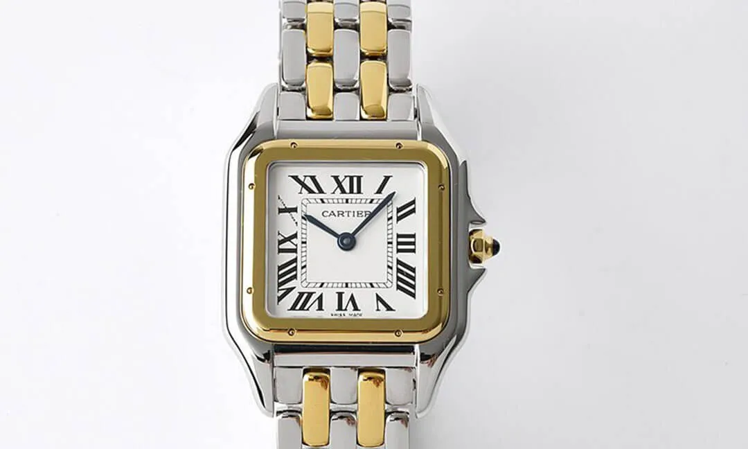 Panthere De Cartier W2PN0007 27MM BV Factory 1:1 Best Edition Replica Watch Silver Strap