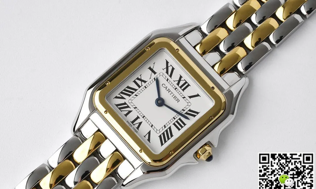 Panthere De Cartier W2PN0007 27MM BV Factory 1:1 Best Edition Replica Watch Silver Strap