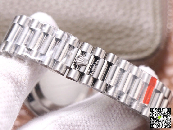 Rolex Day Date M228349RBR-0007 EW Factory 1:1 Best Edition Replica Watch Stainless Steel Strap