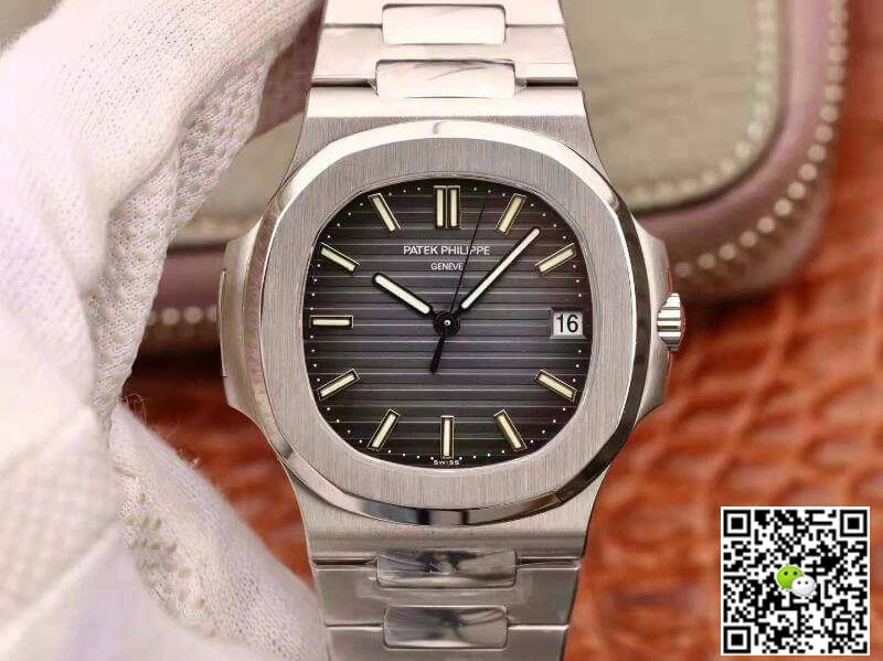 Patek Philippe Nautilus 5711G PF Factory 1:1 Best Edition Replica Watch Swiss ETA324 Grey Dial