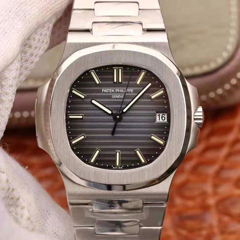 Patek Philippe Nautilus 5711G PF Factory 1:1 Best Edition Replica Watch Swiss ETA324 Grey Dial