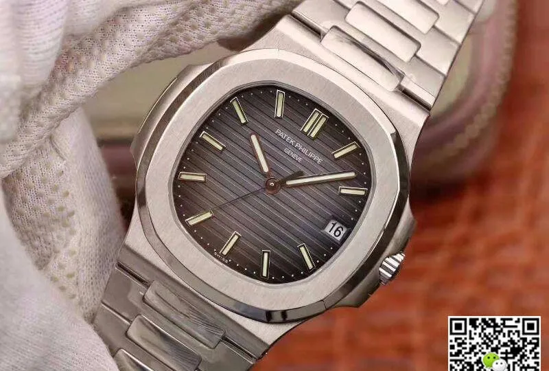 Patek Philippe Nautilus 5711G PF Factory 1:1 Best Edition Replica Watch Swiss ETA324 Grey Dial