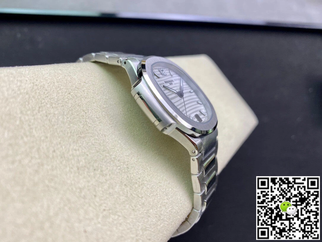 Patek Philippe Nautilus Ladies 7118 1A-010 3K Factory 1:1 Best Edition Replica Watch White Dial