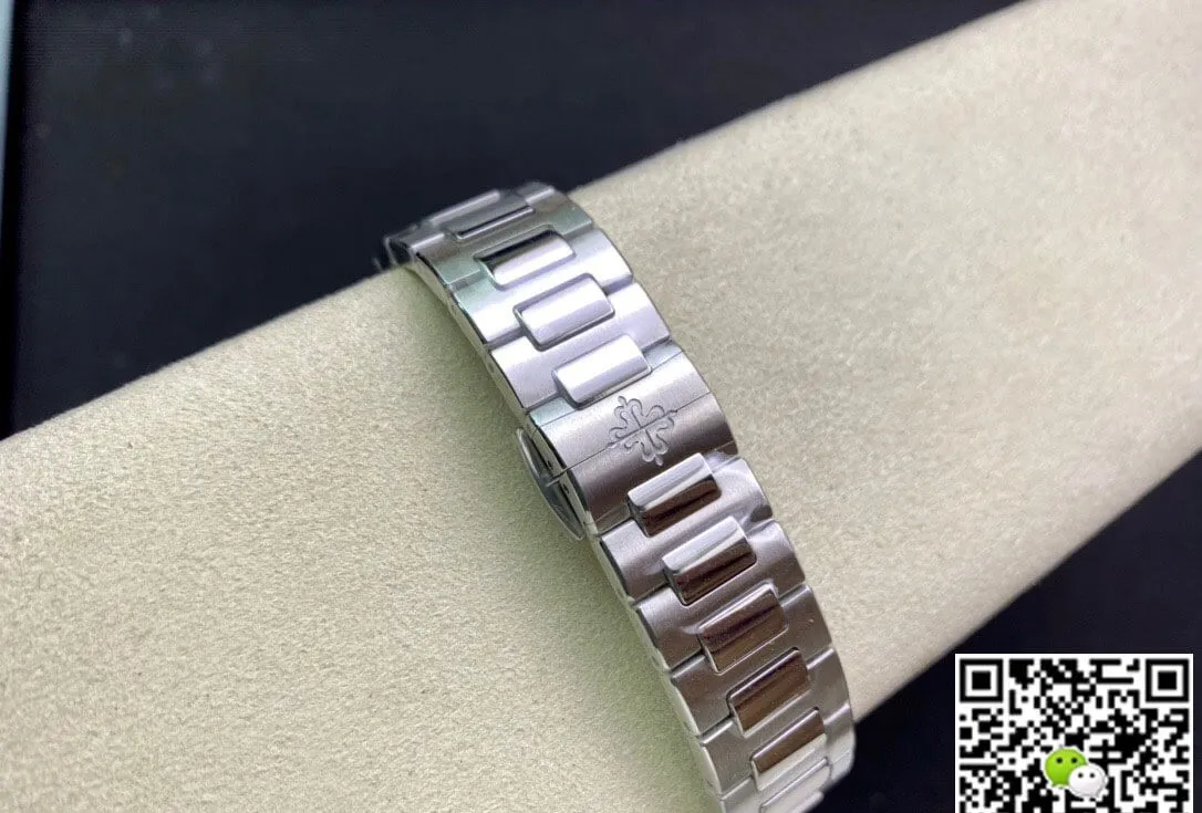 Patek Philippe Nautilus Ladies 7118 1A-010 3K Factory 1:1 Best Edition Replica Watch White Dial