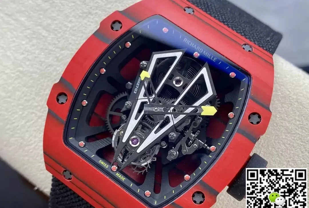 Richard Mille RM27-03 Tourbillon BBR Factory 1:1 Best Edition Replica Watch Carbon Fiber Case