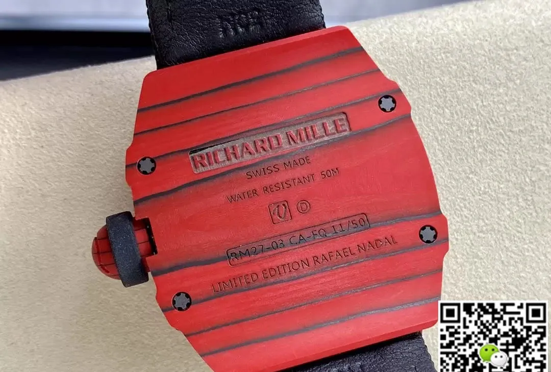 Richard Mille RM27-03 Tourbillon BBR Factory 1:1 Best Edition Replica Watch Carbon Fiber Case