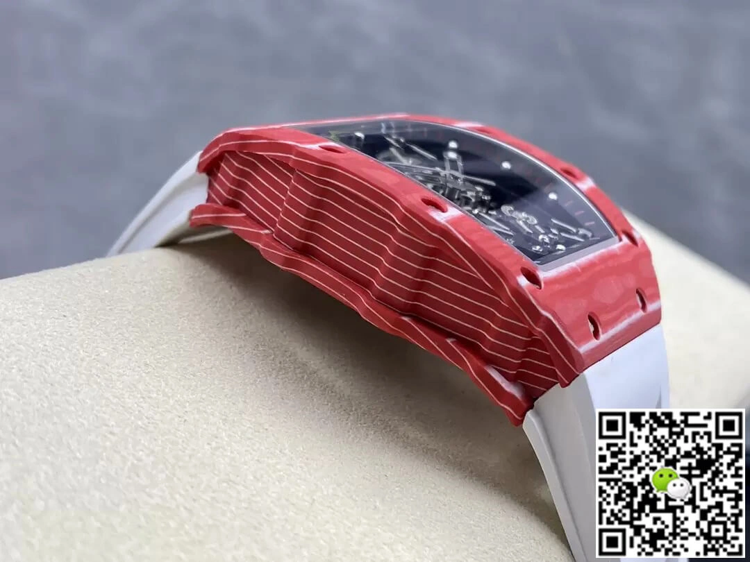 Richard Mille RM35-02 T+ Factory 1:1 Best Edition Replica Watch NTPT Carbon Fiber Rubber Strap