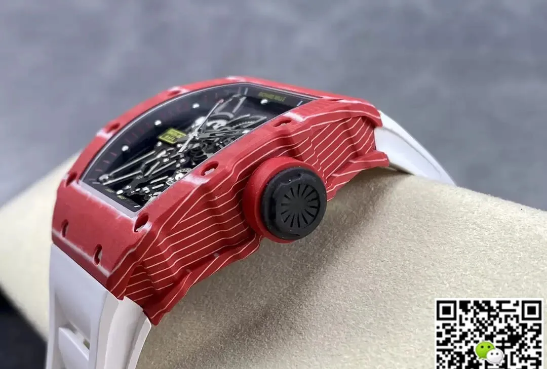 Richard Mille RM35-02 T+ Factory 1:1 Best Edition Replica Watch NTPT Carbon Fiber Rubber Strap