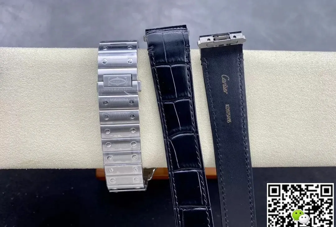 Cartier De Santos WSSA0062 BV Factory 1:1 Best Edition Replica Watch Stainless Steel Strap
