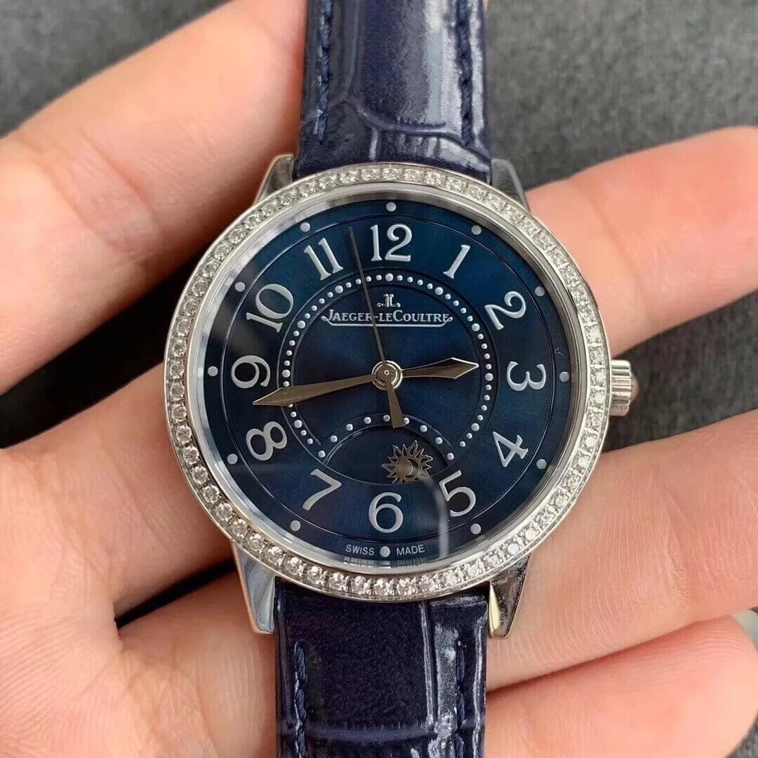 Jaeger LeCoultre Rendez Vous 3448480 ZF Factory 1:1 Best Edition Replica Watch Blue Strap