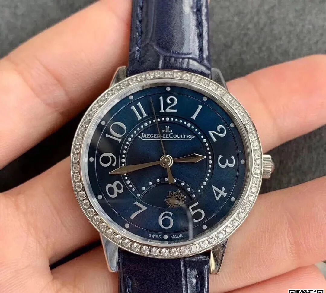 Jaeger LeCoultre Rendez Vous 3448480 ZF Factory 1:1 Best Edition Replica Watch Blue Strap