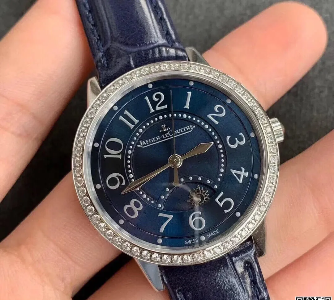 Jaeger LeCoultre Rendez Vous 3448480 ZF Factory 1:1 Best Edition Replica Watch Blue Strap