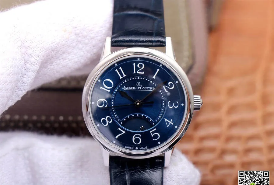 Jaeger LeCoultre Rendez Vous 3468480 MG Factory 1:1 Best Edition Replica Watch Blue Strap