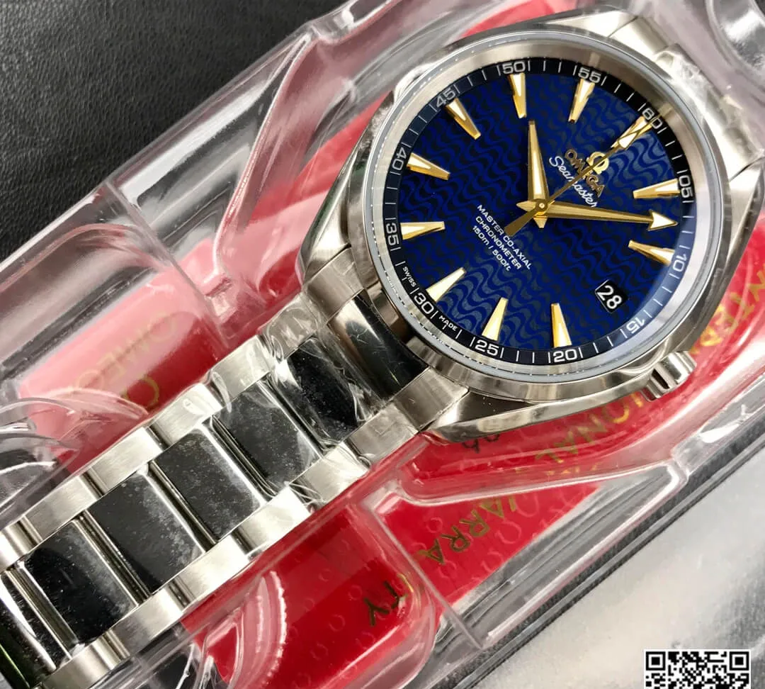 Omega Seamaster Aqua Terra 150M VS Factory 1:1 Best Edition Replica Watch Blue Dial